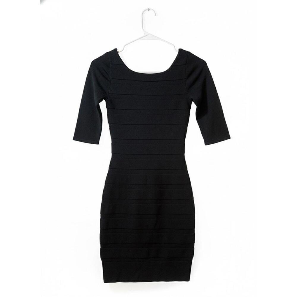 Mango Suit Women’s Black Bandage Dress Size Small